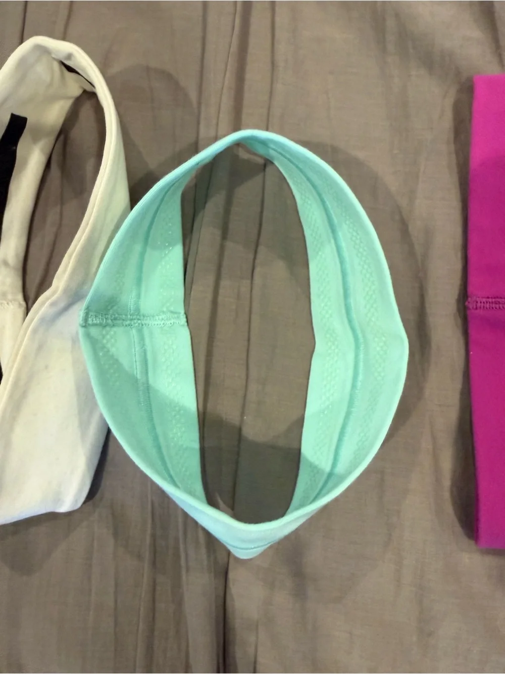 lululemon athletica Kids Stretch Headband Set - White, Mint, Pink, Black
